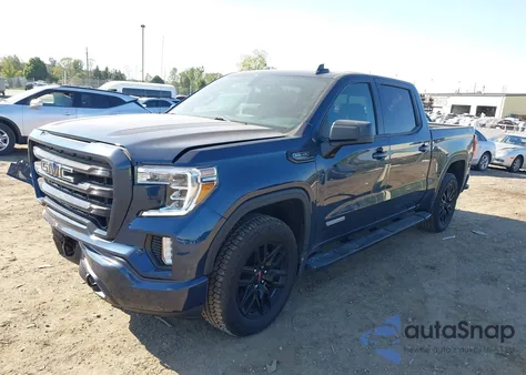 2021 GMC Sierra 1500 4Wd Short Box Elevation из США, поврежденный, VIN 3GTU9CED9MG152462